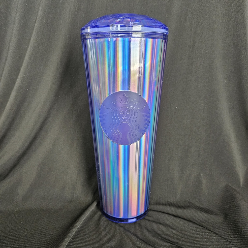 Starbucks Iridescent Blue Tumbler